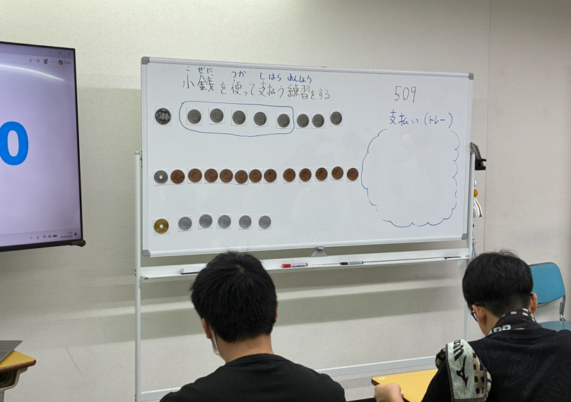 自立訓練・就労移行の福祉型カレッジ。経済のプログラムで知的・精神の方でもわかりやすく金銭管理の支援。金銭感覚が身に付く。お金の数え方